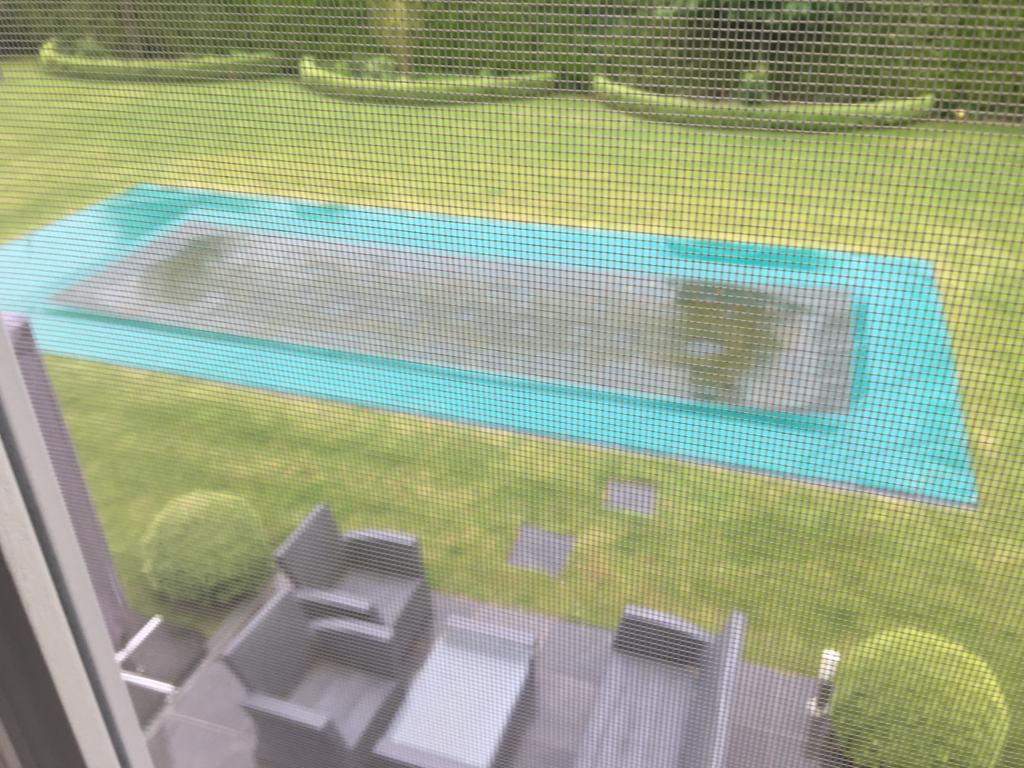 Bâche de piscine hivernage, Jardin & Terrasse, Accessoires de piscine, Enlèvement, Comme neuf, Couverture de piscine