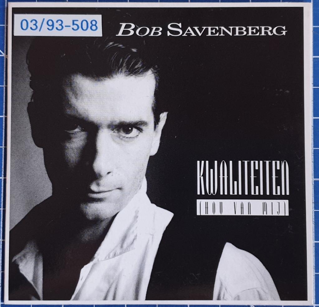 cd single Bob Savenberg - Kwaliteiten, Enlèvement ou Envoi, Utilisé, Pop