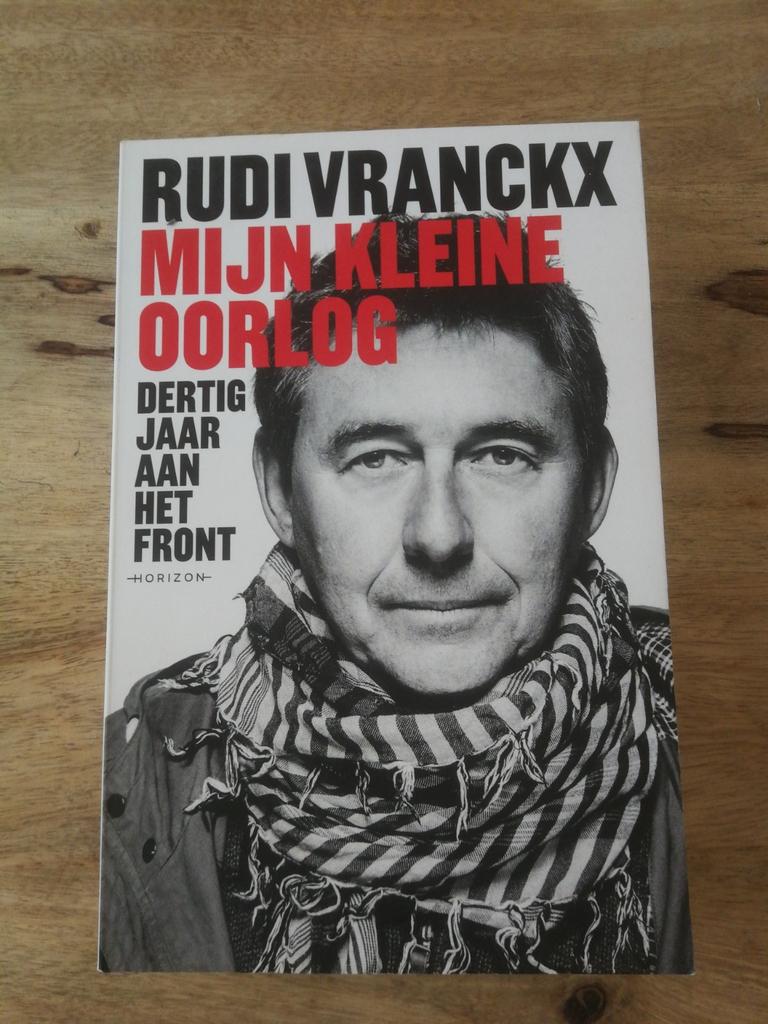 Rudi Vranckx - Mijn kleine oorlog, Ophalen of Verzenden, Zo goed als nieuw, Rudi Vranckx