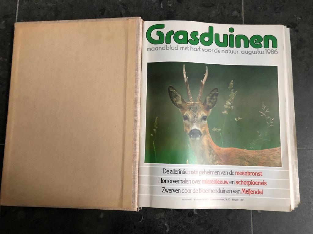 Maandblad "Grasduinen" - 1986, Boeken, Ophalen of Verzenden, Gelezen, Wetenschap en Natuur
