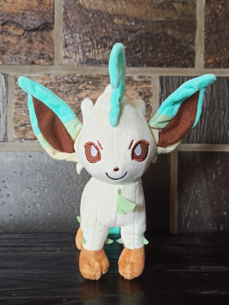 Pokémon Lefeon knuffel, Enlèvement ou Envoi, Comme neuf