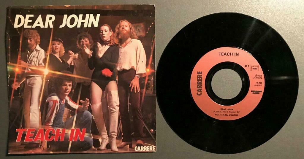 Vinyle de Teach-In -, Enlèvement ou Envoi, Utilisé, Autres genres, Single