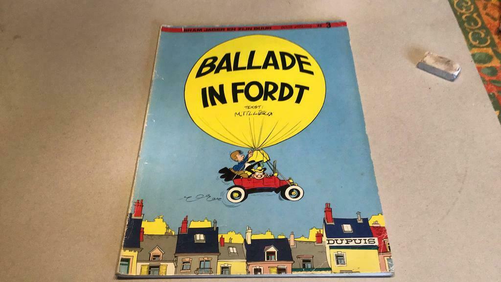 Bram jager en zijn buur(b2), Boeken, Gelezen, Eén stripboek, Ophalen of Verzenden, Franquin