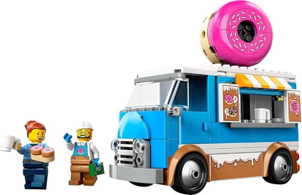 Foodtruck LEGO City Donut LIVRAISON RAPIDE ET GRATUITE, Envoi, Neuf, Ensemble complet, Lego