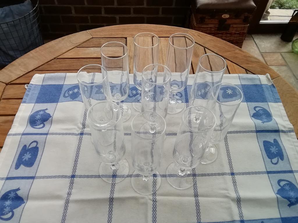 Arques kristallen champagnefluiten, Ophalen of Verzenden