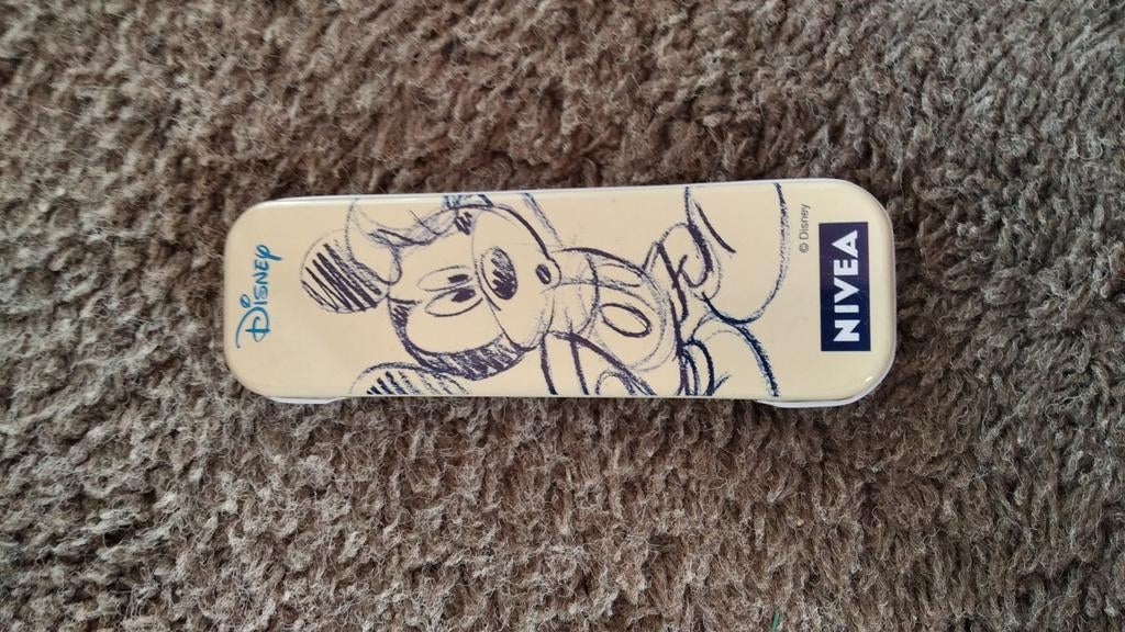 Blikken doosje Nivea Mickey, Ophalen of Verzenden