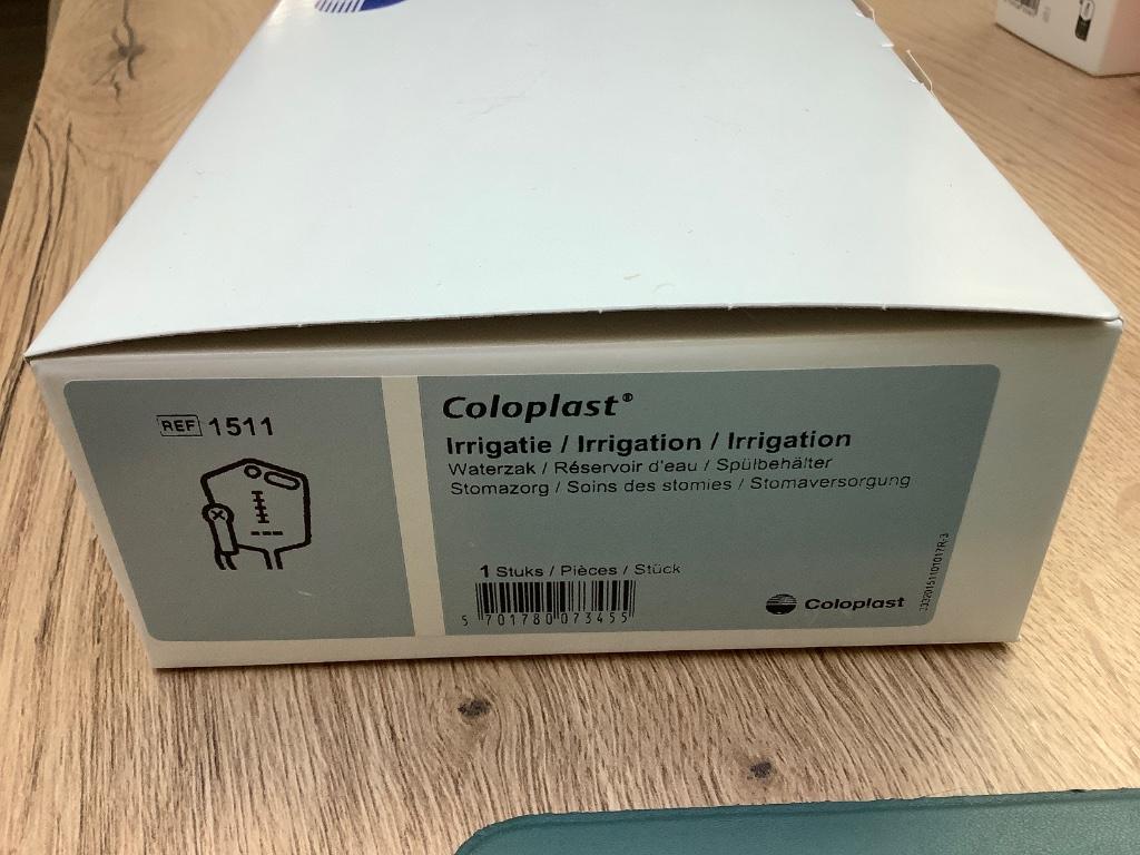 Irrigatie waterzak Coloplast, Ophalen of Verzenden, Nieuw