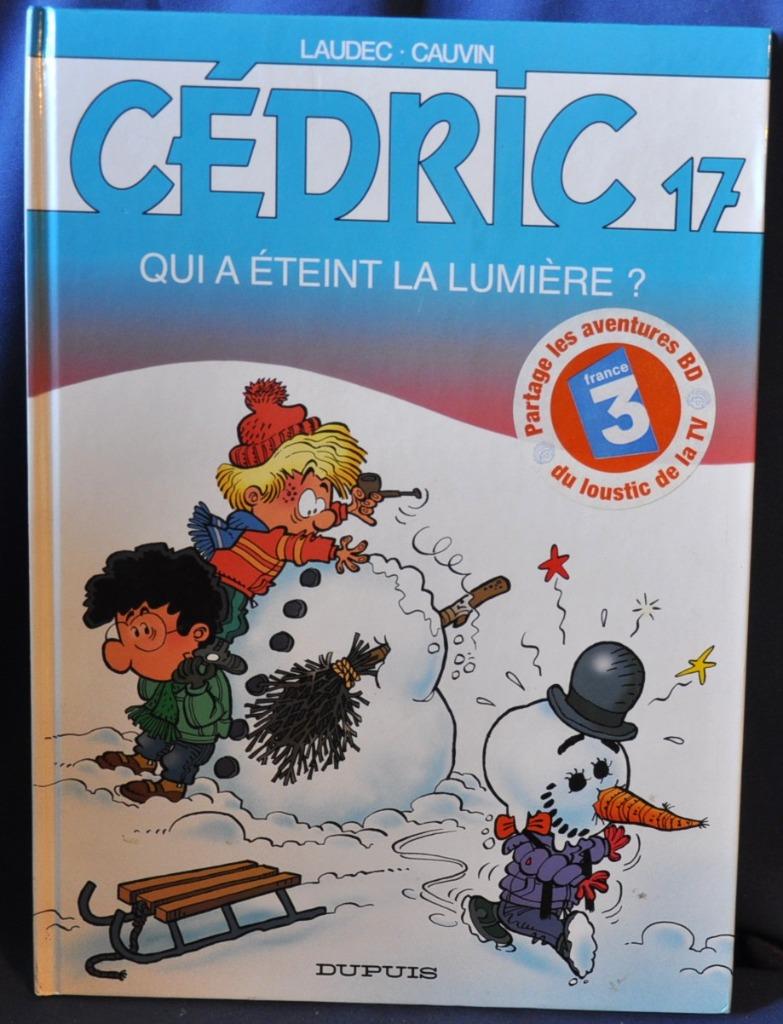 livre bd cedric 17 qui a éteint la lumière (x2087), Une BD, Enlèvement ou Envoi, Utilisé