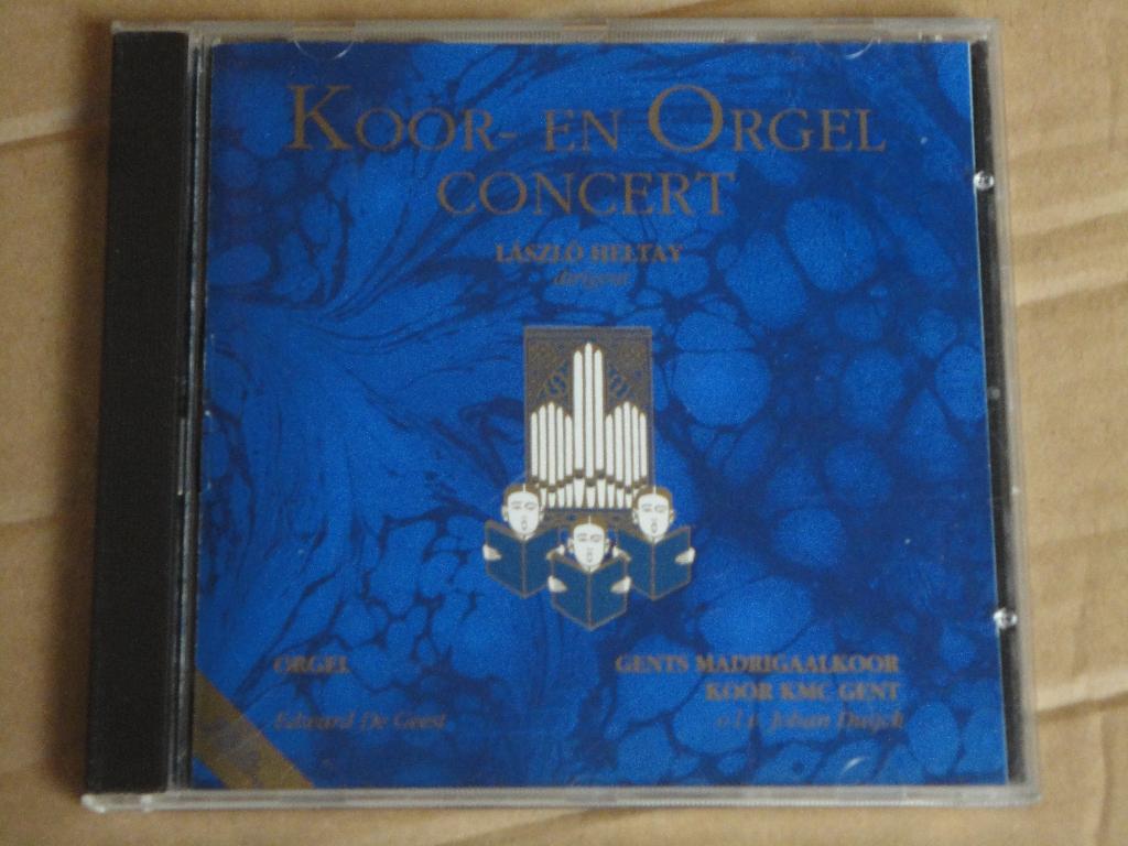 CD  - GENTS MADRIGAALKOOR, LASZLO HELTAY,EDWARD DE GEEST, Ophalen of Verzenden