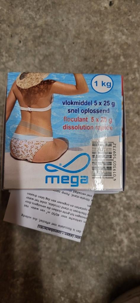 Vlokmiddel snel oplossend kousjes - 1kg, Ophalen of Verzenden, Nieuw