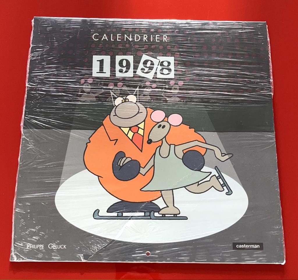 Calendrier Le Chat 1998 - Encore emballé - Philippe Geluck, Neuf, Philippe Geluck, Enlèvement ou Envoi, Une BD