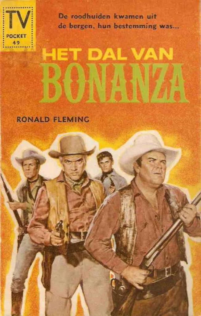 TV Pocket boek - Het dal van Bonanza - Ronald Fleming, Ophalen of Verzenden, Zo goed als nieuw, Ronald Fleming