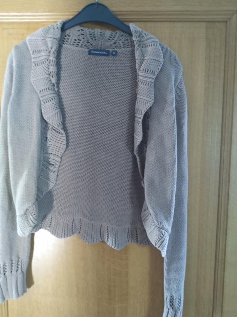 Beige gilet Terre bleue, Maat 38/40 (M), Terre bleue, Beige, Ophalen of Verzenden