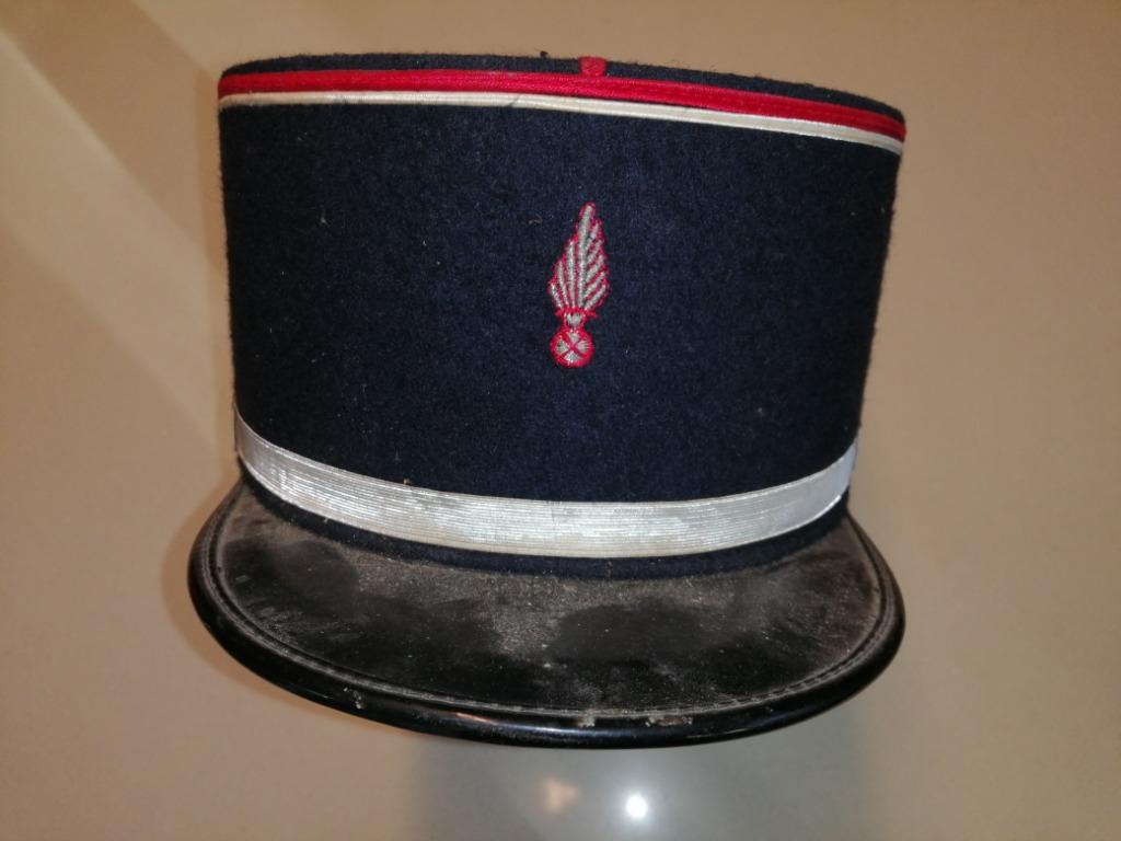 FRANCE - KEPI POMPIER - SOUS OFFICIER, Enlèvement ou Envoi, Autres, Casque ou Béret
