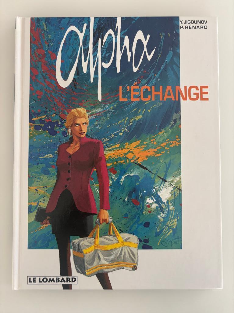 Alpha 1 L'échange Renard Jigounov 1996, Livres, BD, Comme neuf, Une BD, Enlèvement ou Envoi