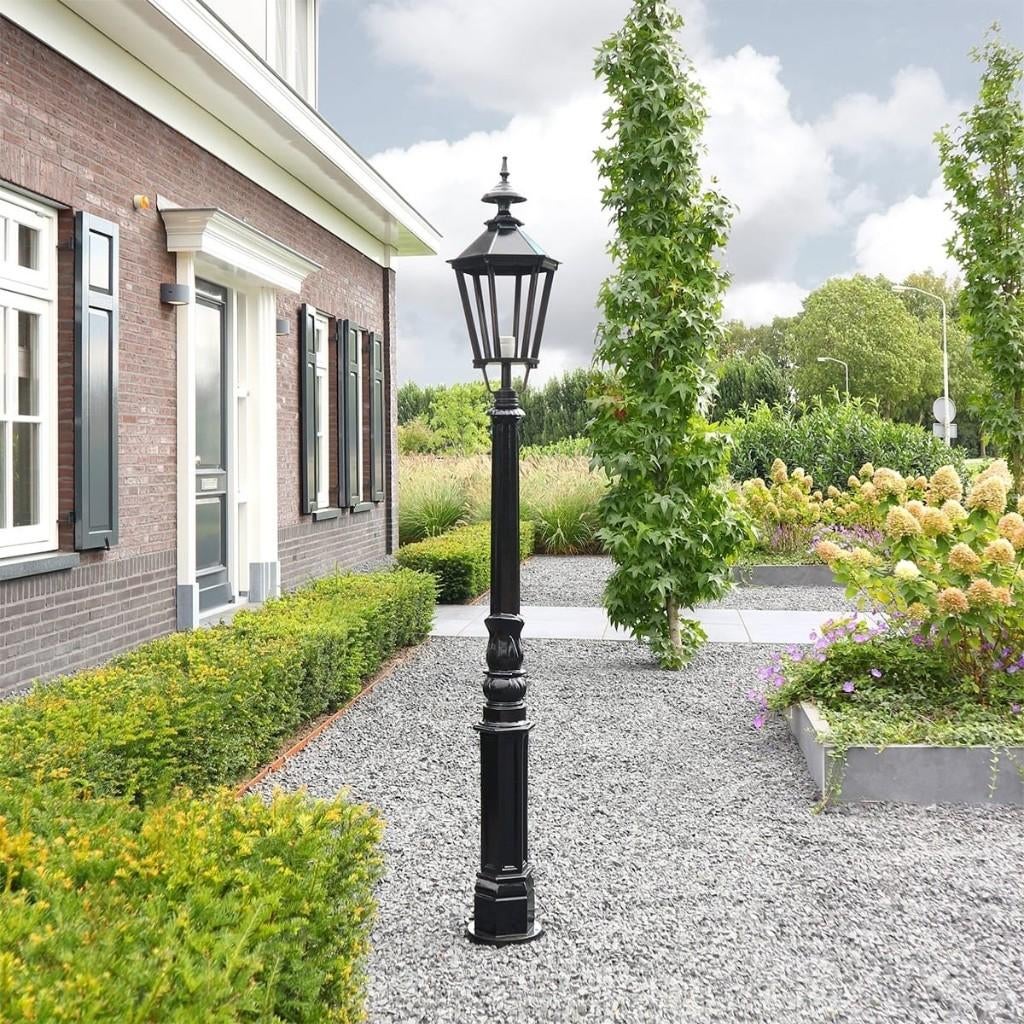 Lantaarnpaal voortuin Aerdt - 198 cm, Antiek en Kunst, Ophalen of Verzenden