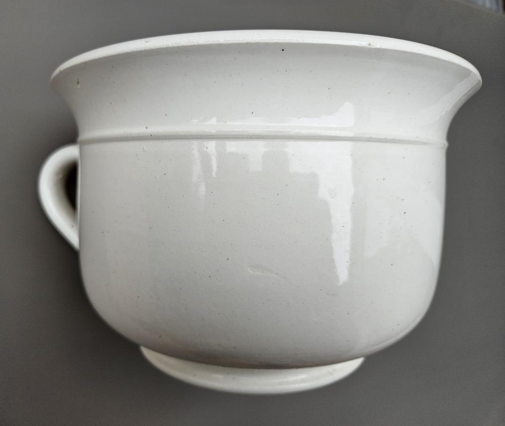 1 vase de nuit en céramique blanche NIMY, Antiquités & Art, Enlèvement ou Envoi