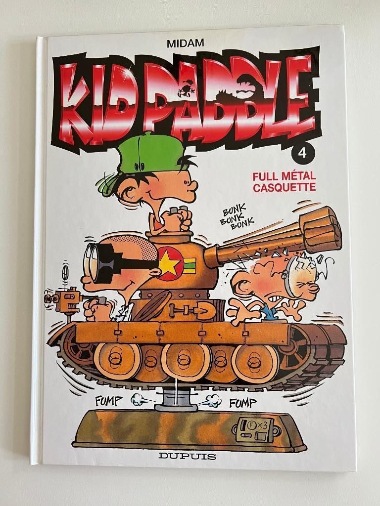 BD Kid Paddle Full Métal Casquette, Gelezen, Eén stripboek, Midam, Ophalen of Verzenden