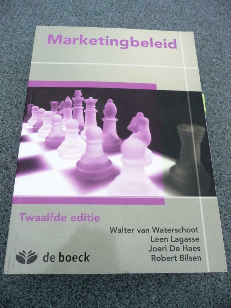 Studieboek " MARKETINGBELEID", Enlèvement ou Envoi, Comme neuf, Économie et Marketing