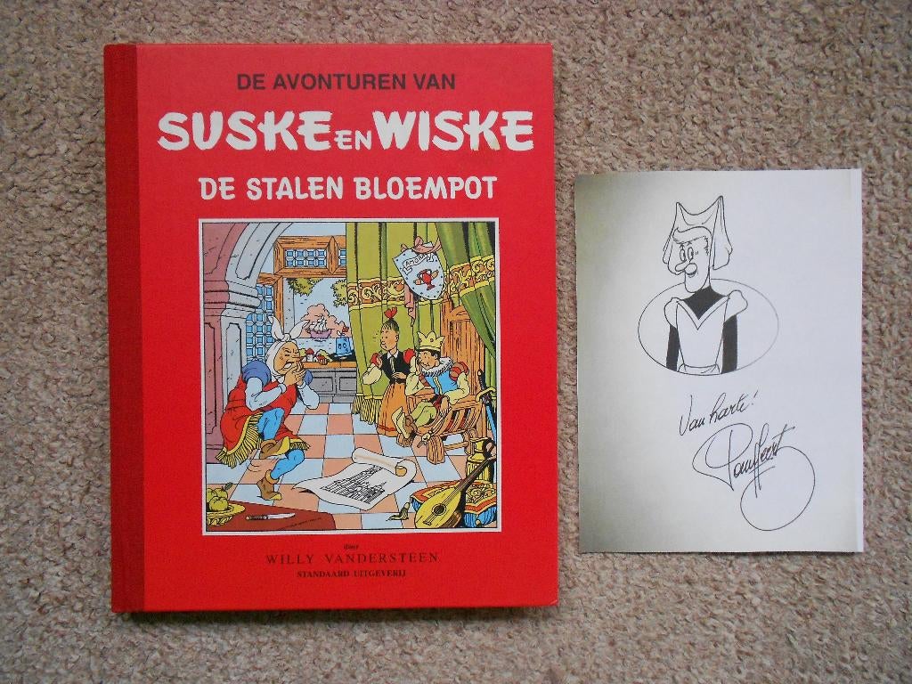 Suske en Wiske 15 - De Stalen Bloempot -Klassiek +tek Geerts, Willy Vandersteen, Eén stripboek, Nieuw, Ophalen of Verzenden
