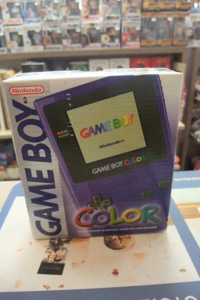 gameboy color grape, Nintendo, Gebruikt, Ophalen of Verzenden, Game Boy Color