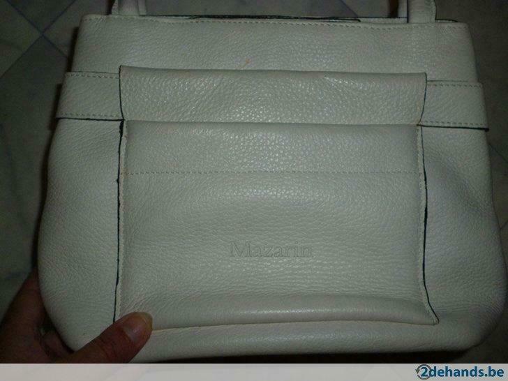 Witte handtas "Mazarin" goede staat,, Enlèvement, Neuf