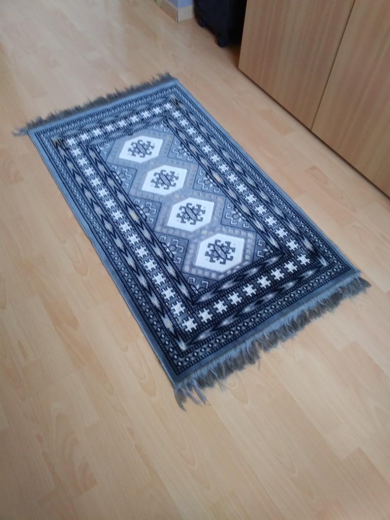 tapijten, Maison & Meubles, Ameublement | Tapis & Moquettes, 100 à 150 cm, Gris, Comme neuf, Enlèvement