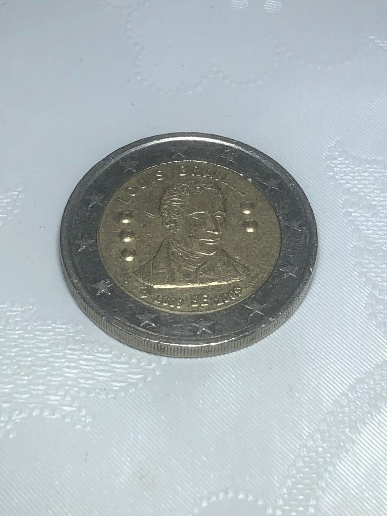 Herdenkingsmunt van 2 euro 2009 België gebruikt in goede sta, Ophalen of Verzenden, België, 2 euro, Losse munt