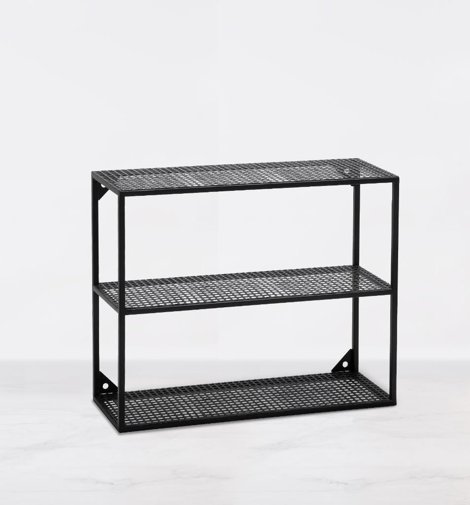 Wire Rekje - Zwart - 40x50x17cm, Ophalen of Verzenden, Nieuw