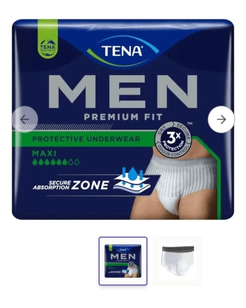 Tena men pants s/m 4 pakken, Diversen, Ophalen, Nieuw