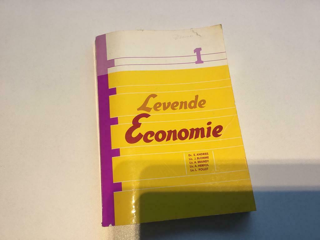 Levende economie voor vierde humaniora, Boeken, Ophalen of Verzenden, Zo goed als nieuw, Economie