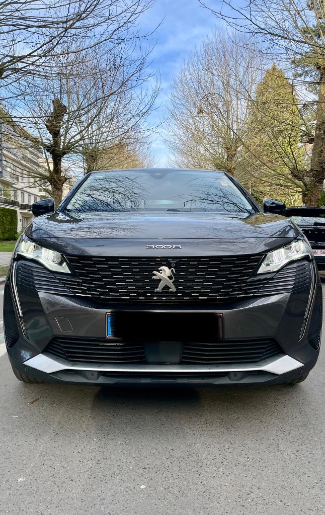 Peugeot3008 AllurePack EAT8-Entret.-360°-Hayon élec-Attelage, Autos, 144 g/km, Argent ou Gris, Achat, 5 places