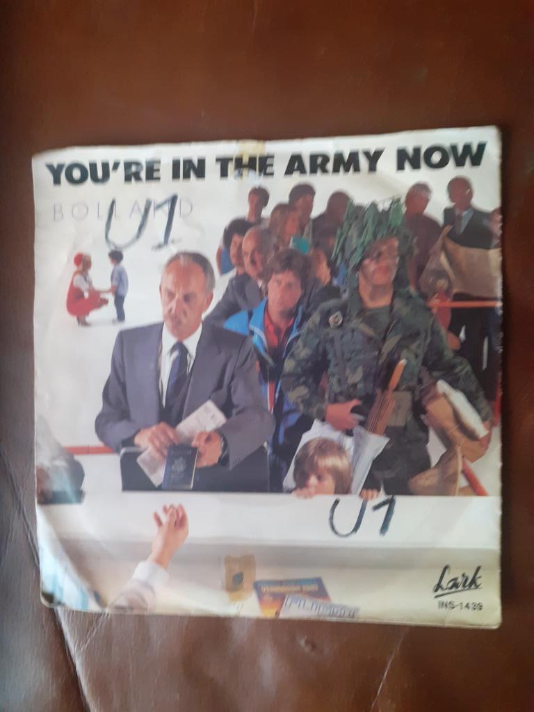 45T Bolland : You're in the army now, Enlèvement ou Envoi