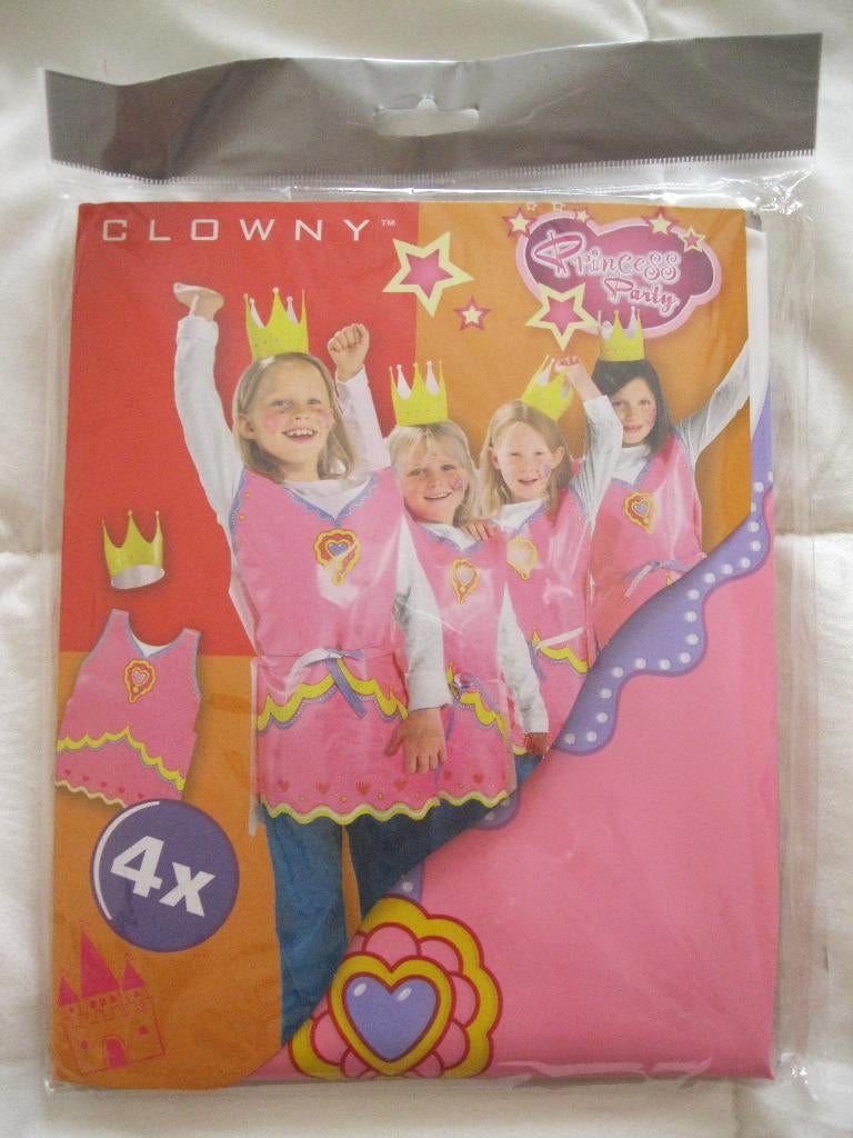 4 dessus Princesses, Enfants & Bébés, Costumes de carnaval & Déguisements, Enlèvement ou Envoi, Neuf, 110 à 116, Fille