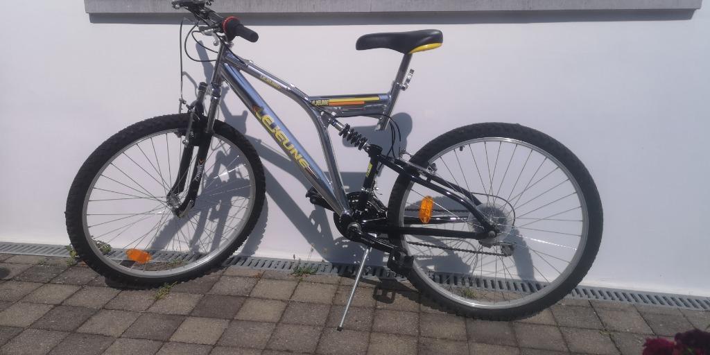 VTT Homme, Fietsen en Brommers, Velgrem, Versnellingen, Zo goed als nieuw, 57 tot 61 cm