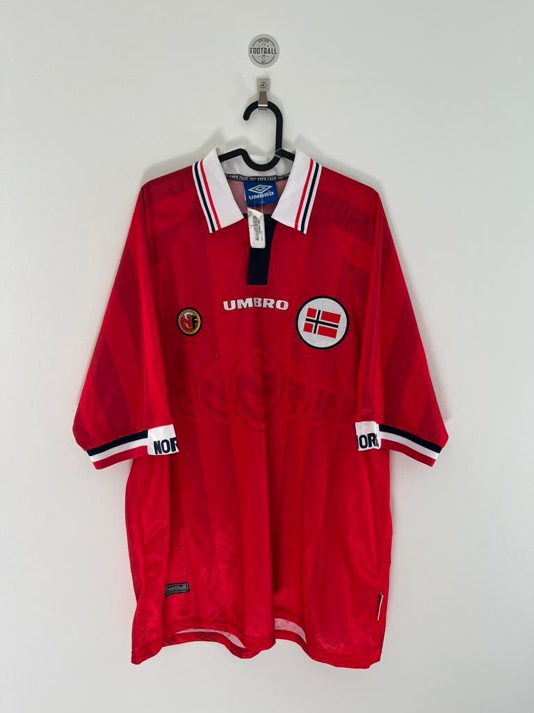 Maillot de football norvégien des années 90 taille XXL umbro, Enlèvement ou Envoi