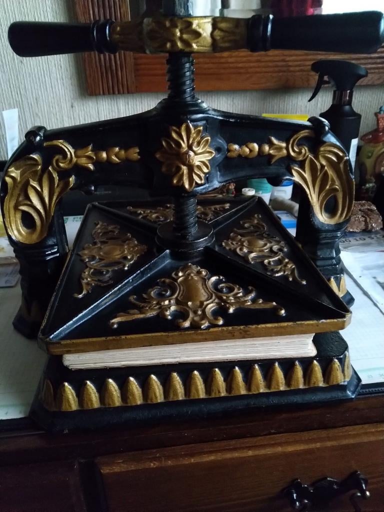 antieke boekenpers jaren 1900 ,, Ophalen