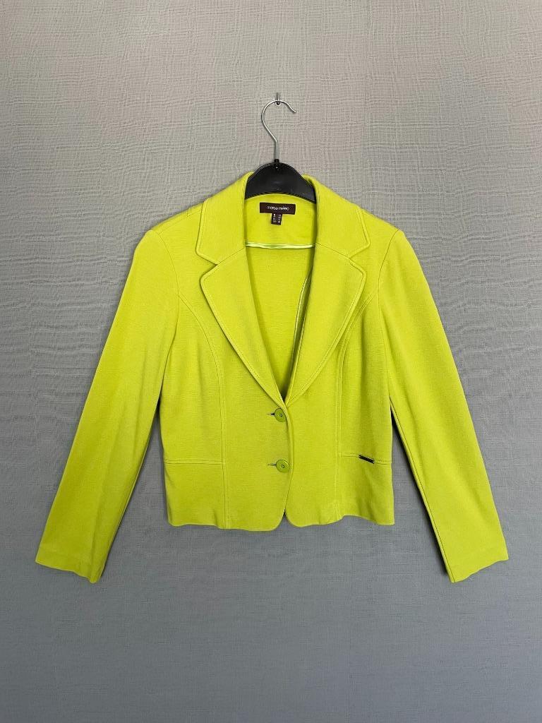 Limoengroene blazer van Marie Méro (38), Kleding | Dames, Maat 38/40 (M), Marie Méro, Ophalen of Verzenden, Zo goed als nieuw
