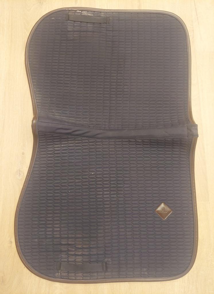 zadeldoek Kentucky blauw met roostermotief, Dieren en Toebehoren, Ophalen, Zo goed als nieuw, Deken