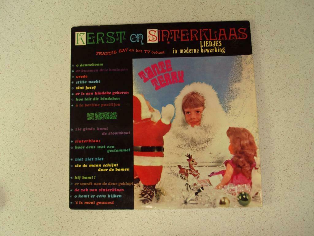 Vintage LP "Kerst en Sinterklaasliedjes" van Tante Terry ann, Cd's en Dvd's, Ophalen of Verzenden, Muziek