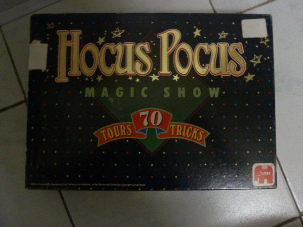HOCUS POCUS magie de JUMBO (1991) 70 tours, Enlèvement, Comme neuf, Découverte