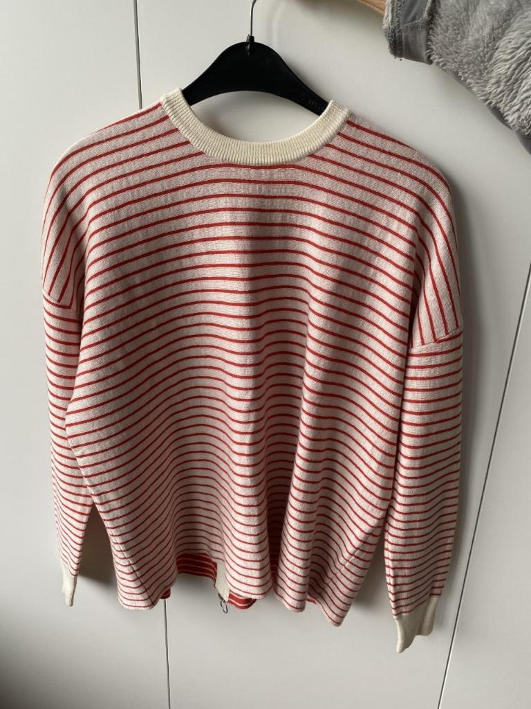 "designers remix" gestreepte trui, Designers remix, Gedragen, Maat 34 (XS) of kleiner, Rood