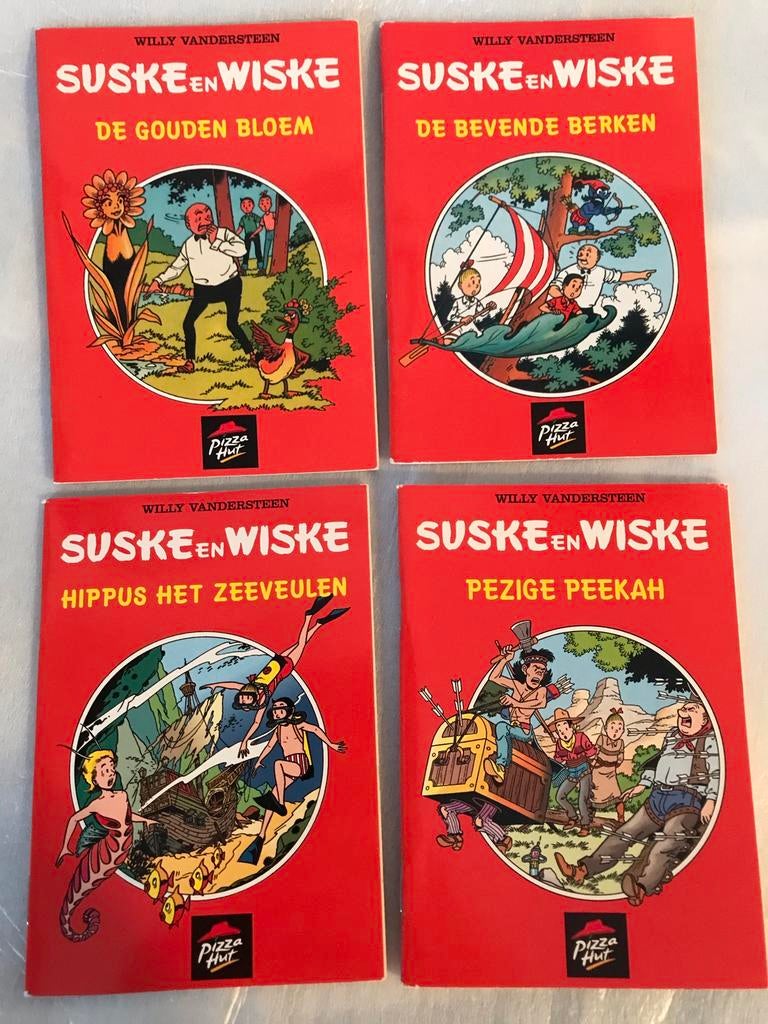 ♦️S&W🗯 4x Pizza Hut, Ophalen of Verzenden, Zo goed als nieuw