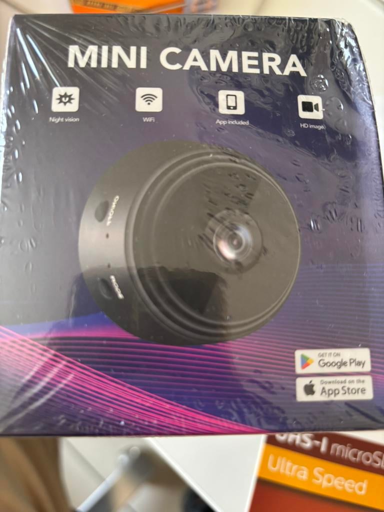 3xmini caméra d’espionnage,1xcard micro sd 64gb, Enlèvement ou Envoi, Neuf, Carte mémoire, Caméra