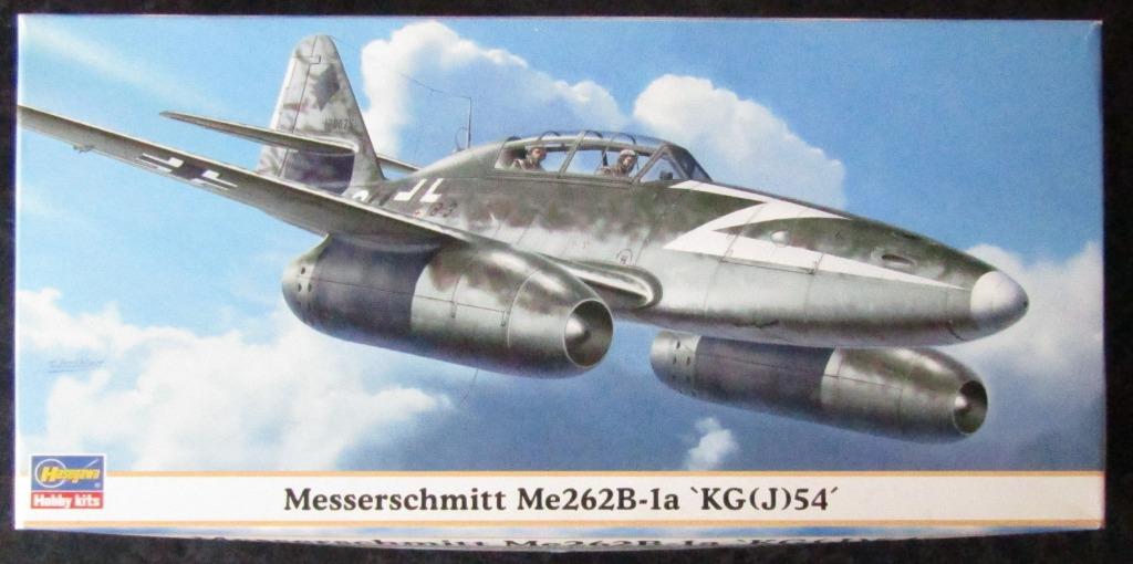 Hasegawa Messerschmitt Me 262B- 1/72, Neuf, Hasegawa, Enlèvement, 1:72 à 1:144