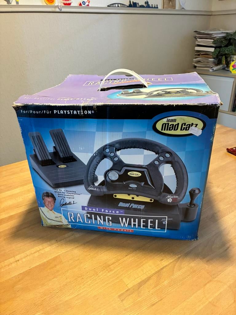 Volant mad catz dual force ps2, Enlèvement, Utilisé