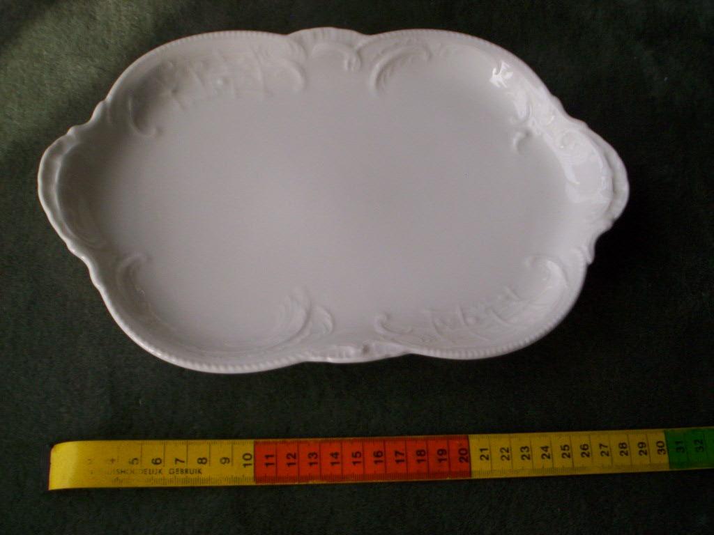 Rosenthal Sanssouci Classic Rose, WIT. Serveerschaal, Enlèvement ou Envoi, Porcelaine