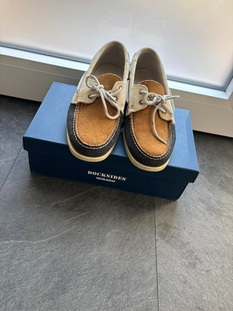 Dockside Sebago taille 44.5 porté très peu de fois état 9/10, SEBAGO / DOCKSIDES, Enlèvement ou Envoi, Espadrilles et Mocassins
