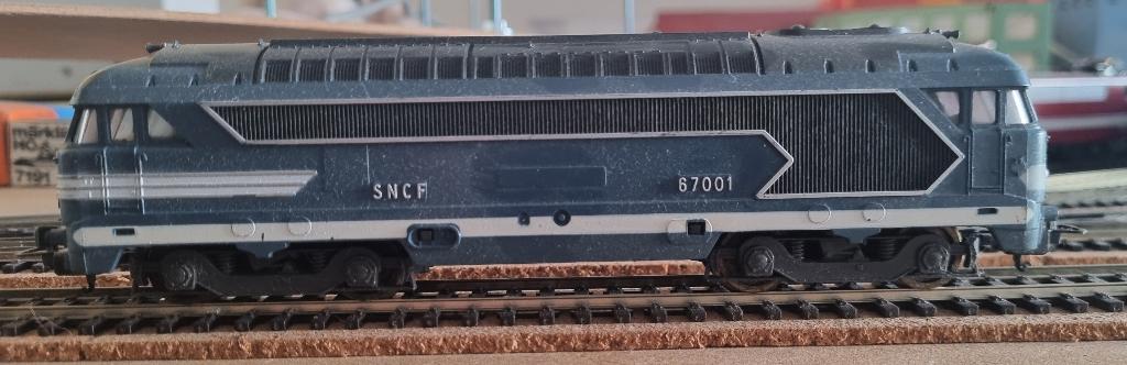 Lima BB67000 SNCF., Analogique, Enlèvement ou Envoi, Locomotive, Lima