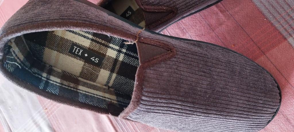 pantoffels, Kleding | Heren, Schoenen, Ophalen, Bruin, Nieuw, Pantoffels of Sloffen